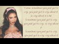 Kali Uchis Ravyn Lenae Cry About It Lyrics mp3