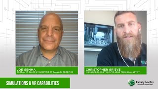 Calvary TV: Chris Grieve “Simulation and VR Capabilities” screenshot 1