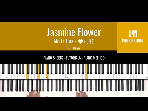 Mo Li Hua - Jasmine Flower (Easy Piano) - Bobby Cyr