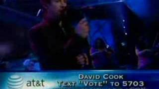 David Cook - I Don't Wanna Miss A Thing (5-13-08)