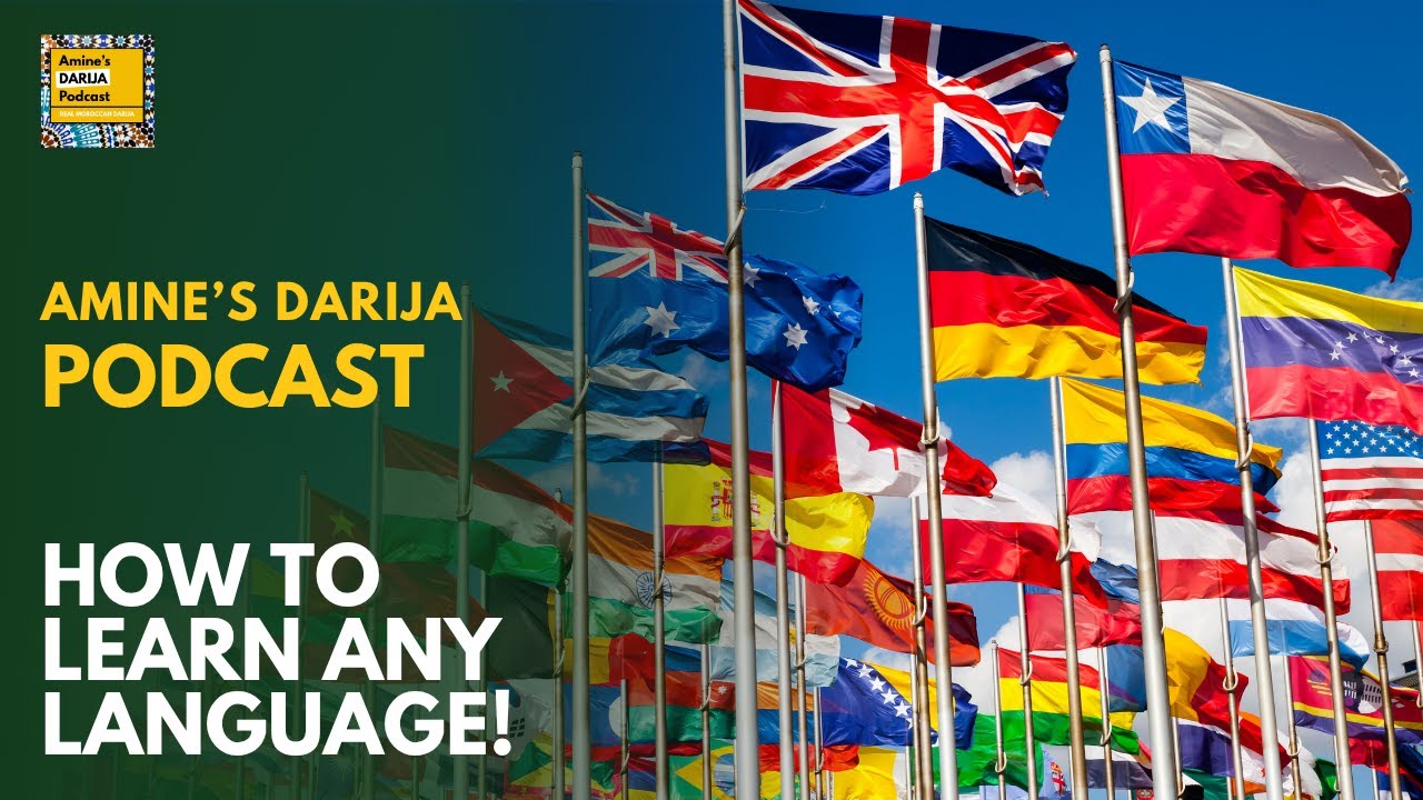 1. How to Learn Any Language Fast | Amine’s Darija Podcast - YouTube