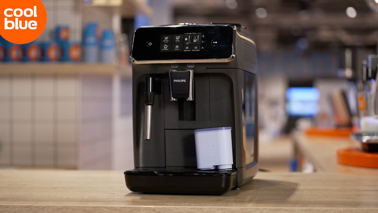 How do you place the AquaClean water filter in your Philips coffee machine?  - Coolblue - anything for a smile