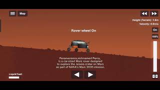 NASA Mars 2020 Perseverance Rover Mission To Mars\/Spaceflight Simulator+blueprint