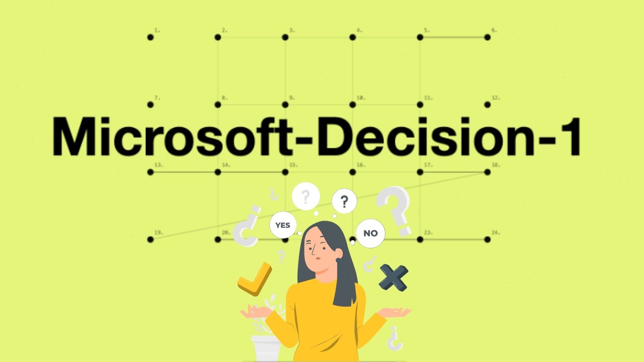 Microsoft Decision-1: Model for Fast Decision-Making