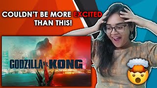 Godzilla vs. Kong Official Trailer REACTION || Neha M.