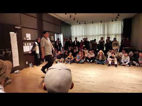 MUSASHI×EXPRESS　poppin1on1 ベスト8　MITO（広島）vs DAIKI aka BIGBOOGIE（山口/BUCKWILD）