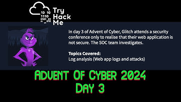 Advent Of Cyber 2024 TryHackMe  Day 3 - TryHackMe
