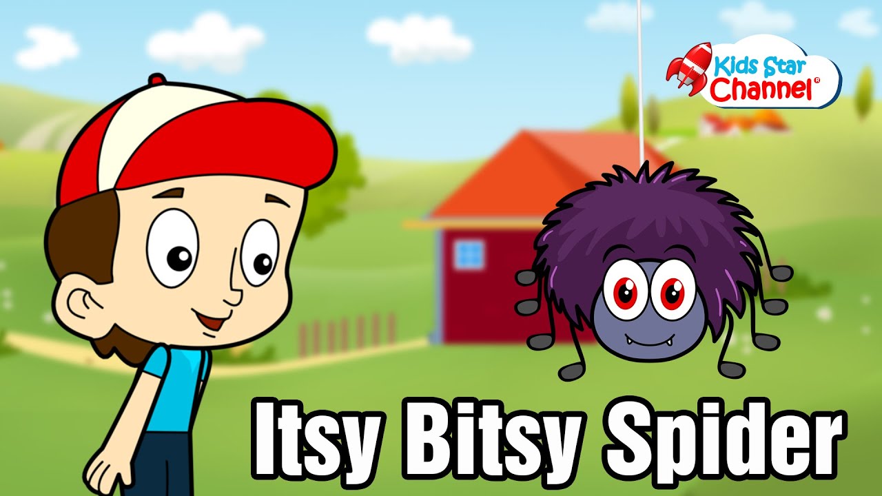 Itsy Bitsy Spider Lagu Anak Anak Lagu Anak Indonesia Versi