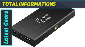 Capture Your Gaming Adventures in Stunning 4K with the j5create JVA14!