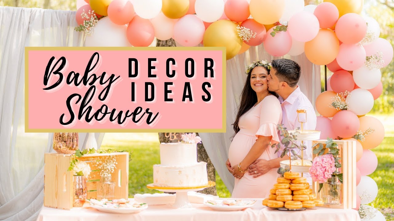 EASY BABY SHOWER DECORATIONS BABY SHOWER DECORATIONS FOR GIRLS AND