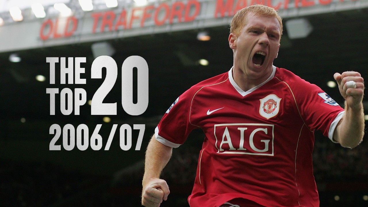 Top 20 Man Utd Goals 2006/07
