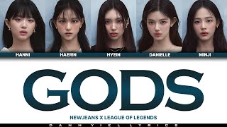 Download lagu NEWJEANS (뉴진스) - 'GODS' (Color Coded Lyrics Video)