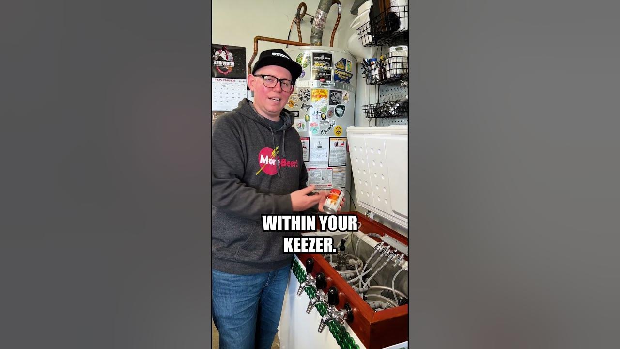 Where to Put a Temperature Probe in a Keezer or DIY Kegerator YouTube