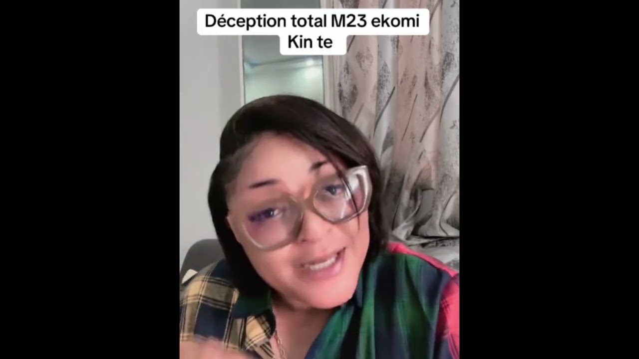 Bahati lukwebo déception totale M 23 ekomi kin teeeee