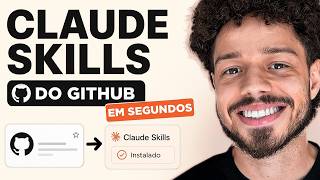 Como INSTALAR qualquer CLAUDE SKILLS do GITHUB - em poucos minutos