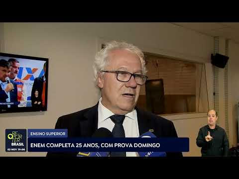 Enem completa 25 anos, com prova neste domingo