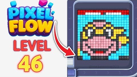 Pixel Flow Level 46 Walkthrough