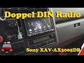 Doppel DIN Radio in 1 Din Schacht einbauen - VW T4 - Sony XAV-AX3005