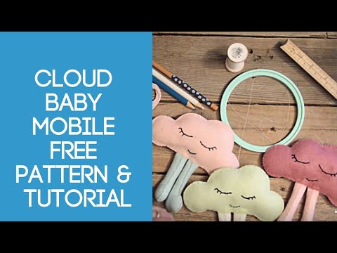 FELT MOBILE Tutorial bambino