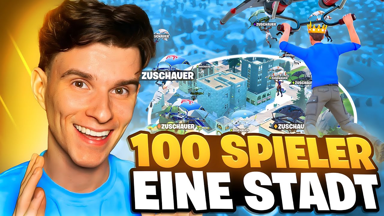 ALVI BEFIEHLT EINER GANZEN LOBBY IN NUR EINER STADT ZU LANDEN (FORTNITE ...