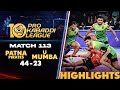 Pirates run circles around u mumba in kolkata  pkl 10 highlights match 113