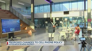 Little Rock School Board introduces possible cell phone policy change