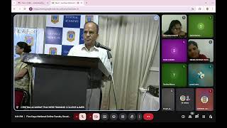 Five Days National Online Faculty Development Program