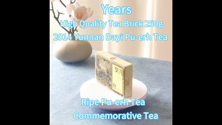 Yunan menghai old tree ripe puer tea brink là gì năm 2024