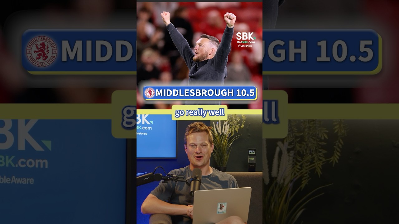 Why Middlesbrough Are Our Best Bet To Win The Championship.