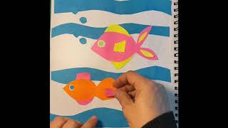 ELEMENTARY ART LESSONS - COLLAGRAPH and COLLAGE