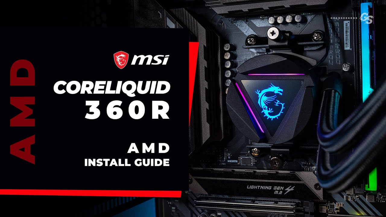 Cooler MSI MAG CORELIQUID P240 - water cooling