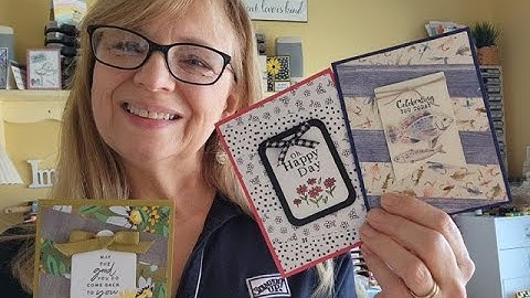 Use Your Designer Series Paper Scraps To Make These Great Cards!