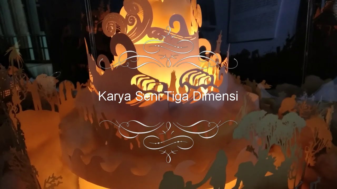 Karya Seni 3D Bercahaya YouTube