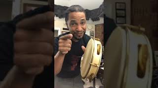 How to play finger rolls on a tambourine