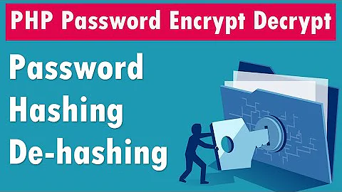 PHP Password Encrypt and Decrypt | Hashing and De-hashing | Registration Login Examples