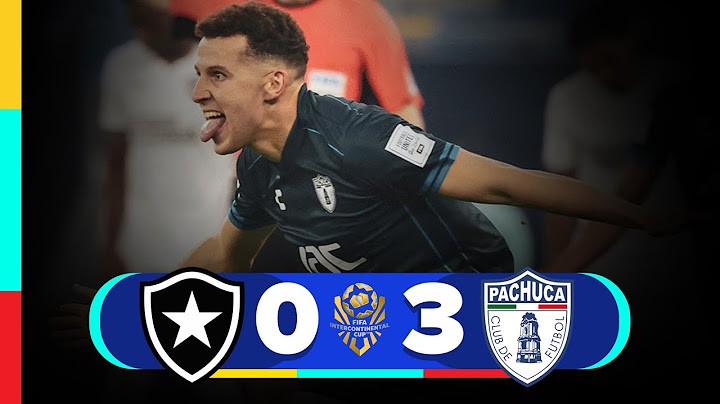 BOTAFOGO 0 X 3 PACHUCA 🏆Copa Intercontinental 2024 🎙️Luis Roberto ⚽ melhores momentos