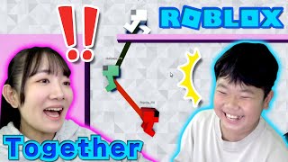 ◆【ROBLOX】姉弟喧嘩！？協力しないとクリアできないゲーム！～ロブロックスTogether～◆