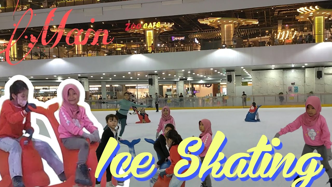Belajar Main Ice Skating di AEON Mall JGC YouTube
