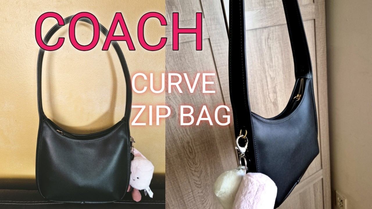 UNBOXING COACH CURVE ZIP BAG (RE-EDITION).