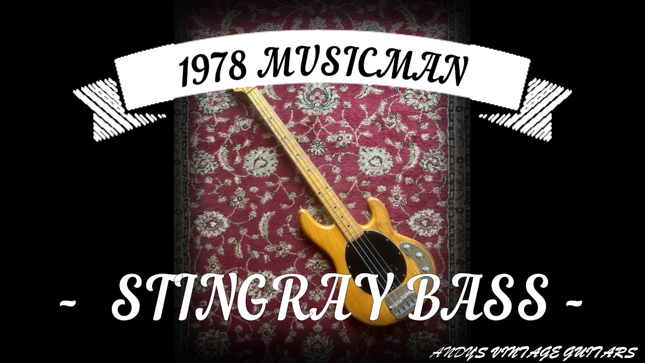 1978 MUSICMAN STINGRAY BASS - PRE ERNIE BALL - Andy's Bass Guitars