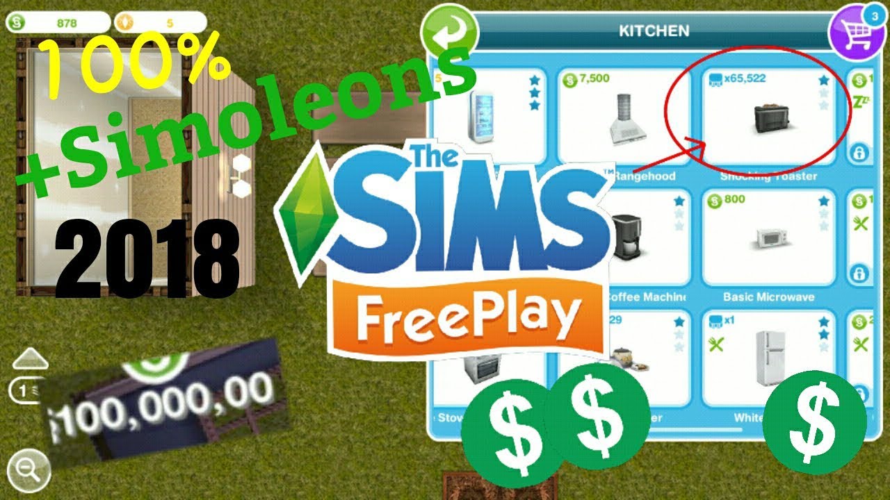 cheats to make money on sims freeplay