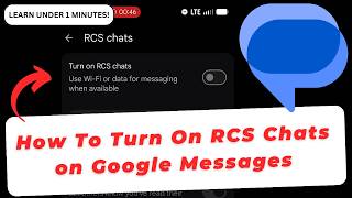 Как включить чаты RCS в Google Сообщениях для обмена сообщениями в высоком качестве screenshot 3