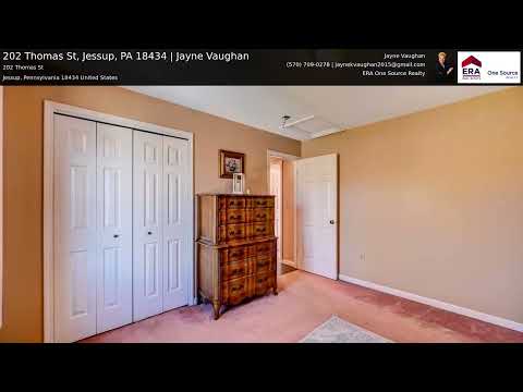 202 Thomas St, Jessup, PA home video tour