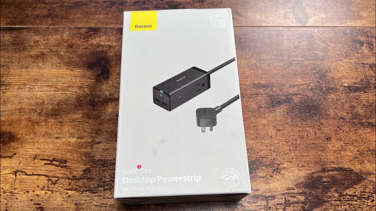 Baseus 100W GaN 3 Desktop Power Adapter Review and Test 