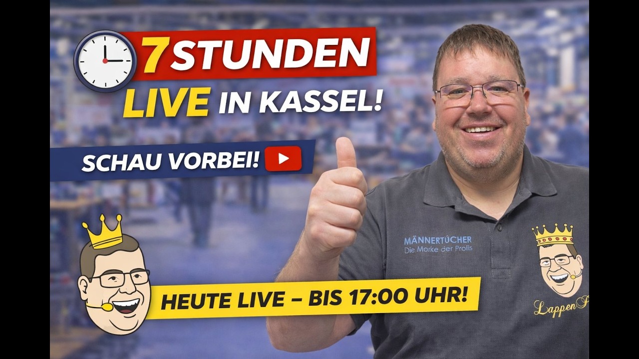 Glanz & Chaos: Lappenprinz in Kassel!