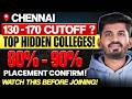 130–170 Cutoff 🔥 Best Engineering Colleges in Chennai | CSE, IT &amp; Core Branches Tamil