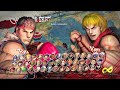 Ultra Street Fighter 4 - Ryu vs Ken [P1 VS CPU]