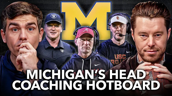 Michigan Football TOP Coaching Candidates | Would Kalen DeBoer Leave Alabama?