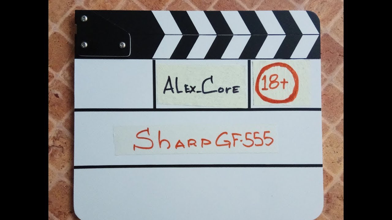 Sharp GF 555 - YouTube