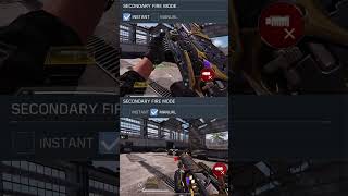 Secondary Fire Mode Setting- CODM #cod #codm #setting